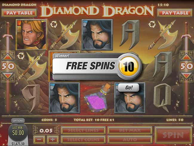 free spins bonus slots