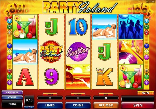 party island slot game